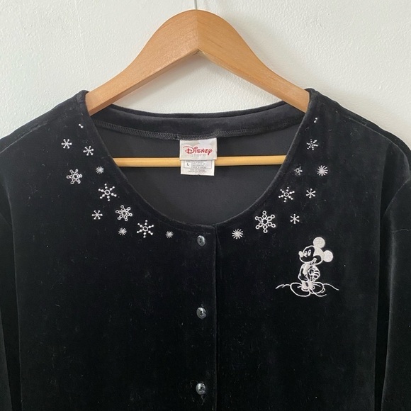 Disney Mickey Mouse Velvet Midi Dress - Picture 3 of 5